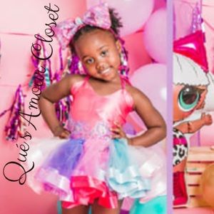 LOL Birthday Themed Tutu Dress